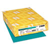 Color Paper, 24 lb, 8.5 x 11, Terrestrial Teal, 500 Sheets/Ream