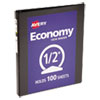 Economy View Binder with Round Rings , 3 Rings, 0.5