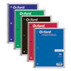 Coil-Lock Wirebound Notebooks, 1 Subject, Medium/College Rule, Assorted Color Covers, 10.5 x 8, 70 Sheets