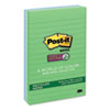 Recycled Notes in Bora Bora Colors, Lined, 4 x 6, 90-Sheet, 3/Pack