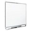 Prestige 2 Magnetic Total Erase Whiteboard, 48 x 36, Aluminum Frame