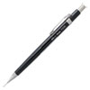 Sharp Mechanical Pencil, 0.5 mm, HB (#2.5), Black Lead, Black Barrel