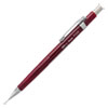 Sharp Mechanical Pencil, 0.5 mm, HB (#2.5), Black Lead, Burgundy Barrel