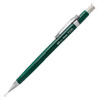 Sharp Mechanical Pencil, 0.5 mm, HB (#2.5), Black Lead, Green Barrel