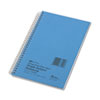 Single-Subject Wirebound Notebooks, 1 Subject, Medium/College Rule, Blue Cover, 7.75 x 5, 80 Sheets