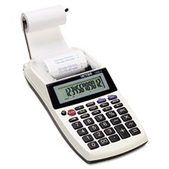 CALCULATOR,12DGT PRNT,WHT