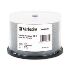 Verbatim DataLifePlus 94795 CD Recordable Media - CD-R - 52x - 700 MB - 50 Pack Spindle