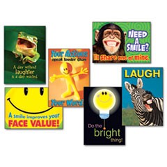 "Attitude & Smiles" ARGUS Poster Combo Pack, 6 Posters/Pack