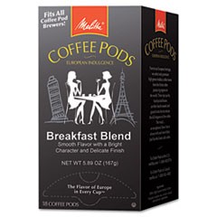 One:One Coffee Pods, Breakfast Blend, 18 Pods/Box