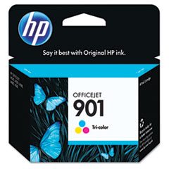 HP 901, (CC656AN) Tri-Color Original Ink Cartridge