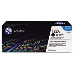 HP 122A, (Q3960A) Black Original LaserJet Toner Cartridge