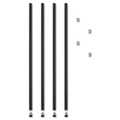 Stackable Posts For Wire Shelving, 36 