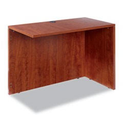 Alera Valencia Series Reversible Return/Bridge Shell, 42w x 23 5/8d x 29 1/2h, Medium Cherry