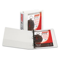 Speedy Spine Heavy-Duty Time Saving Round Ring View Binder, 3 Rings, 2