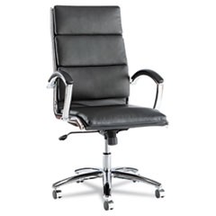 Alera Neratoli High-Back Slim Profile Chair, Supports 275 lb, 17.32