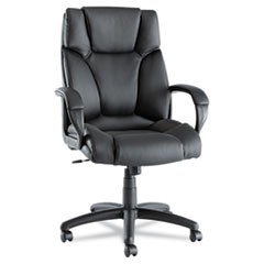 Alera Fraze Series Executive High-Back Swivel/Tilt Bonded Leather Chair, Supports 275 lb, 17.71