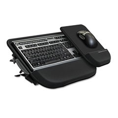 Tilt 'n Slide Keyboard Manager with Comfort Glide, 19-1/2w x 11-1/2d, Black