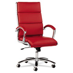 Alera Neratoli High-Back Slim Profile Chair, Supports Up to 275 lb, 17.32