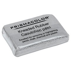 Design Kneaded Rubber Art Eraser, Rectangular, Large, Gray