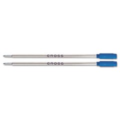 Refills for Ballpoint Pens, Medium, Blue Ink, 2/Pack