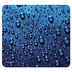 Naturesmart Mouse Pad, Raindrops Design, 8 1/2 x 8 x 1/10