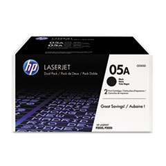 TONER,CE505, DUAL PACK,BK