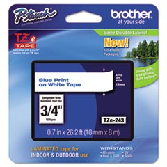 Brother P-Touch TZe Flat Surface Laminated Tape