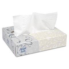 Facial Tissue, 2-Ply, White, 50 Sheets/Box, 60 Boxes/Carton