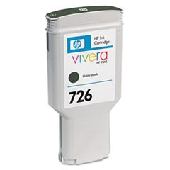 HP 726, (CH575A) Matte Black Original Ink Cartridge