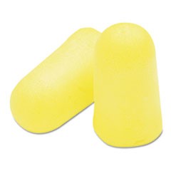 E-A-R TaperFit 2 Self-Adjusting Earplugs, Cordless, Foam, Yellow, 200 Pairs