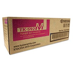 TK592M Toner, 5,000 Page-Yield, Magenta