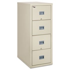 Patriot Insulated Four-Drawer Fire File, 20-3/4w x 31-5/8d x 52-3/4h, Parchment