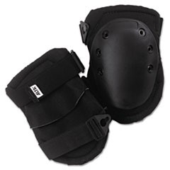 AltaLok Knee Pads, Fastener Closure, Neoprene/Nylon, Rubber, Black