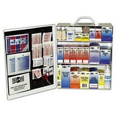 Industrial Station First Aid Kit, 440 Items, Metal Case