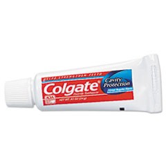 Toothpaste, Personal Size, 0.85 oz Tube, Unboxed, 240/Carton