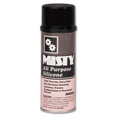 All-Purpose Silicone Spray Lubricant, 11 oz Aerosol Can, 12/Carton