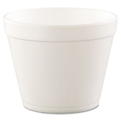 Foam Containers, 24 oz, White, 25/Bag, 20 Bags/Carton