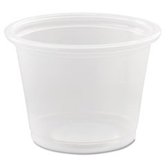 Conex Complements Portion/Medicine Cups, 1 oz, Clear, 125/Bag, 20 Bags/Carton