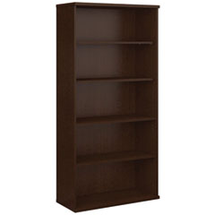 BOOKCASE,35"W,5 SHELF,MCA