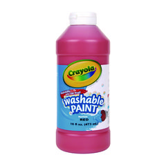 Washable Paint, Blue, 16 oz Bottle