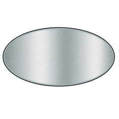 Foil Laminated Board Lids, 9" Diameter, Silver, Aluminum, 500/Carton