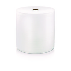 Hard Wound Roll Towel. 1-Ply, 7� x 1,000 ft, White, 6 Rolls/Carton