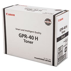 3482B005AA (GPR-40) Toner, 12,500 Page-Yield, Black