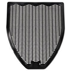 Disposable Urinal Floor Mat, Nonslip, Fresh Blast Scent, 17 1/2 x 20 3/8, Black, 6/Carton