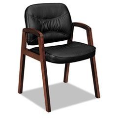 CHAIR,GUEST,ARM,LTHR,MAH