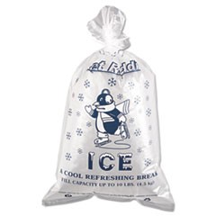 BAG,ICE,10LB,TWIST TIE