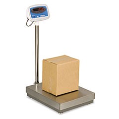 300lb Capacity Bench/Floor Scale, 22 x 18 Platform