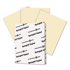 Digital Index Color Card Stock, 90 lb, 8 1/2 x 11, Ivory, 250 Sheets/Pack