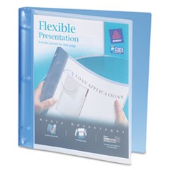 Flexible View Binder with Round Rings, 3 Rings, 0.5