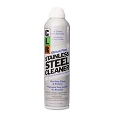 Stainless Steel Cleaner, Citrus, 12oz Can, 6/Carton